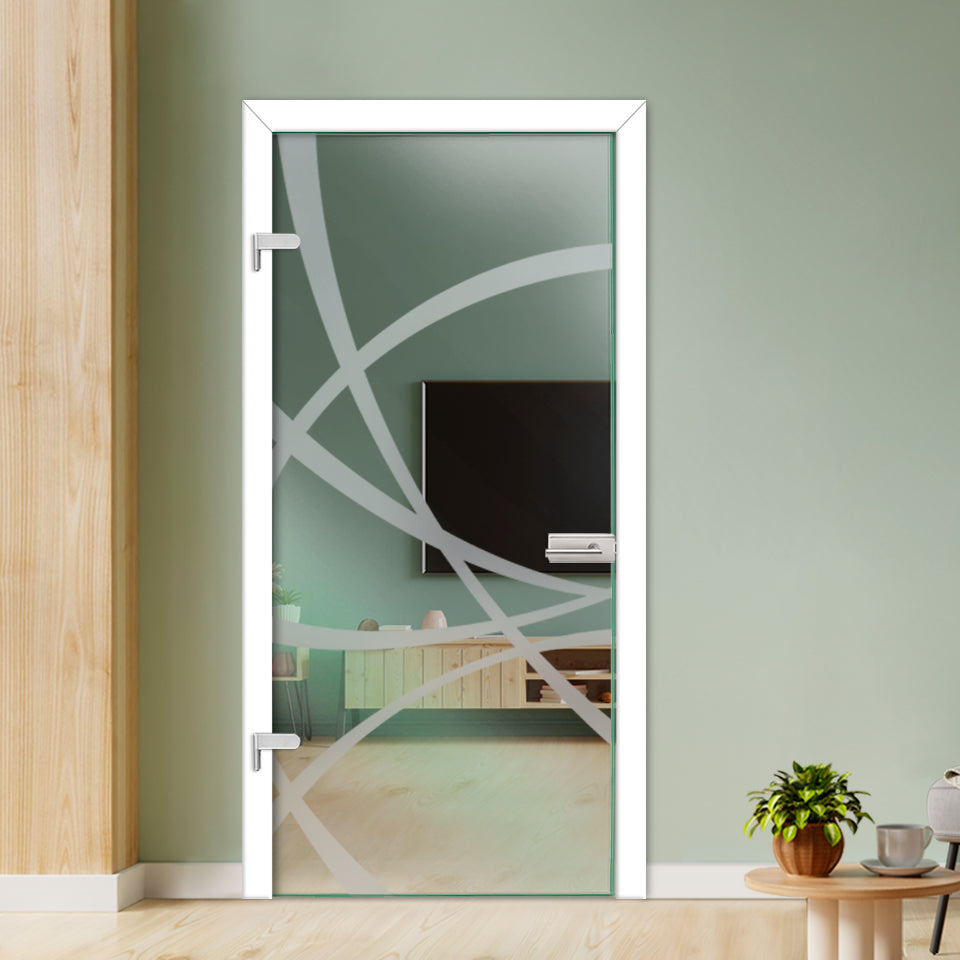 Puerta De Vidrio Con Bisagras PCH1-2771