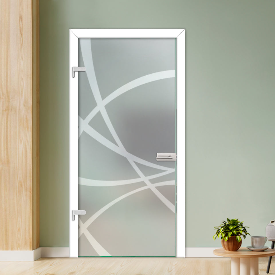 Puerta De Vidrio Con Bisagras PCH1-2771