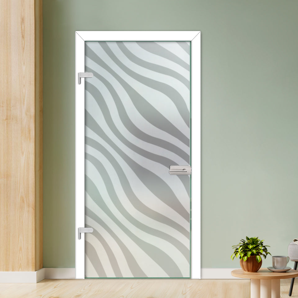 Puerta De Vidrio  Con Bisagras PCH1-2774