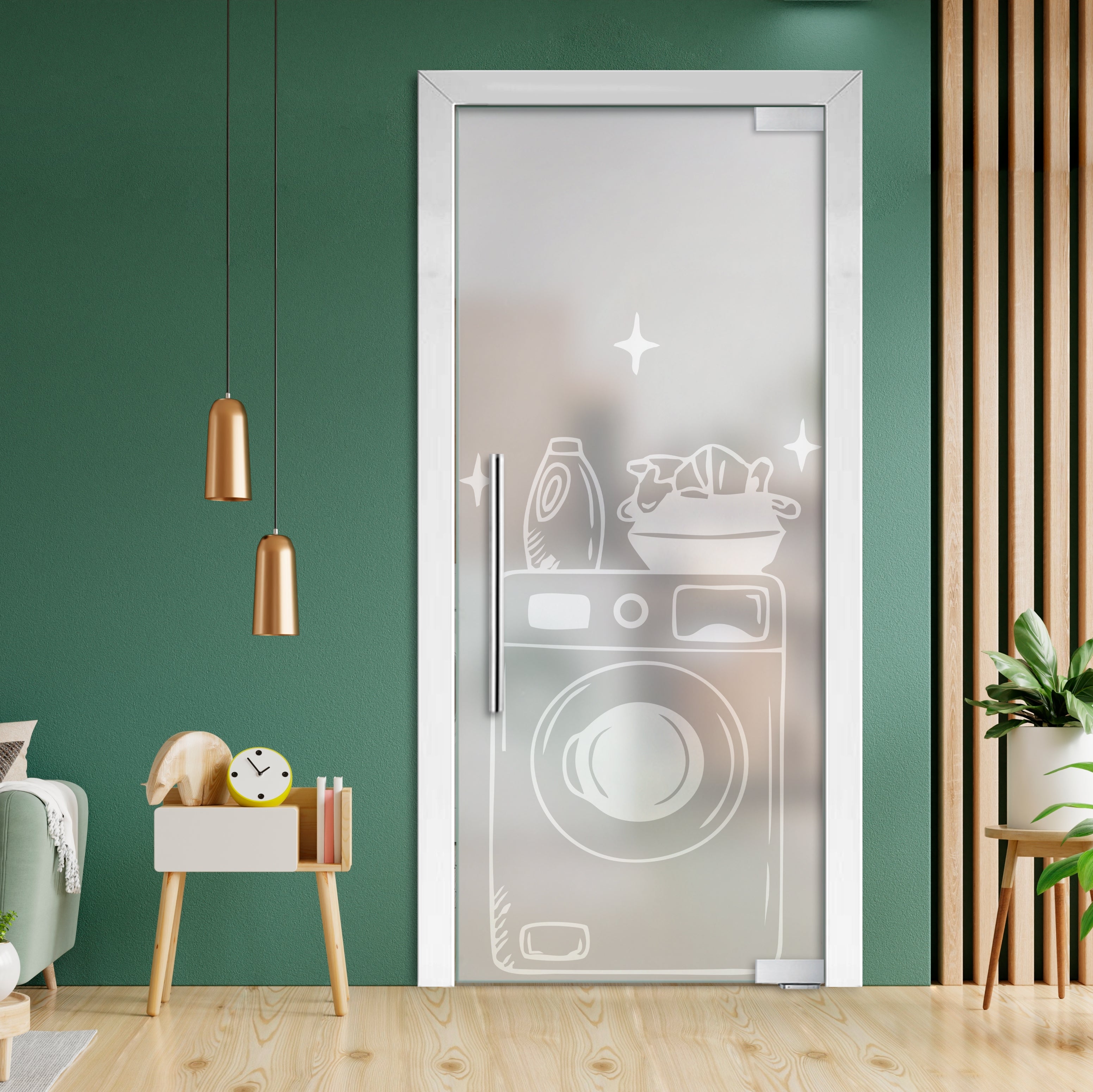 Puerta De Vidrio Pivotante Con Bisagras De Cierre Automático PCP1-2026