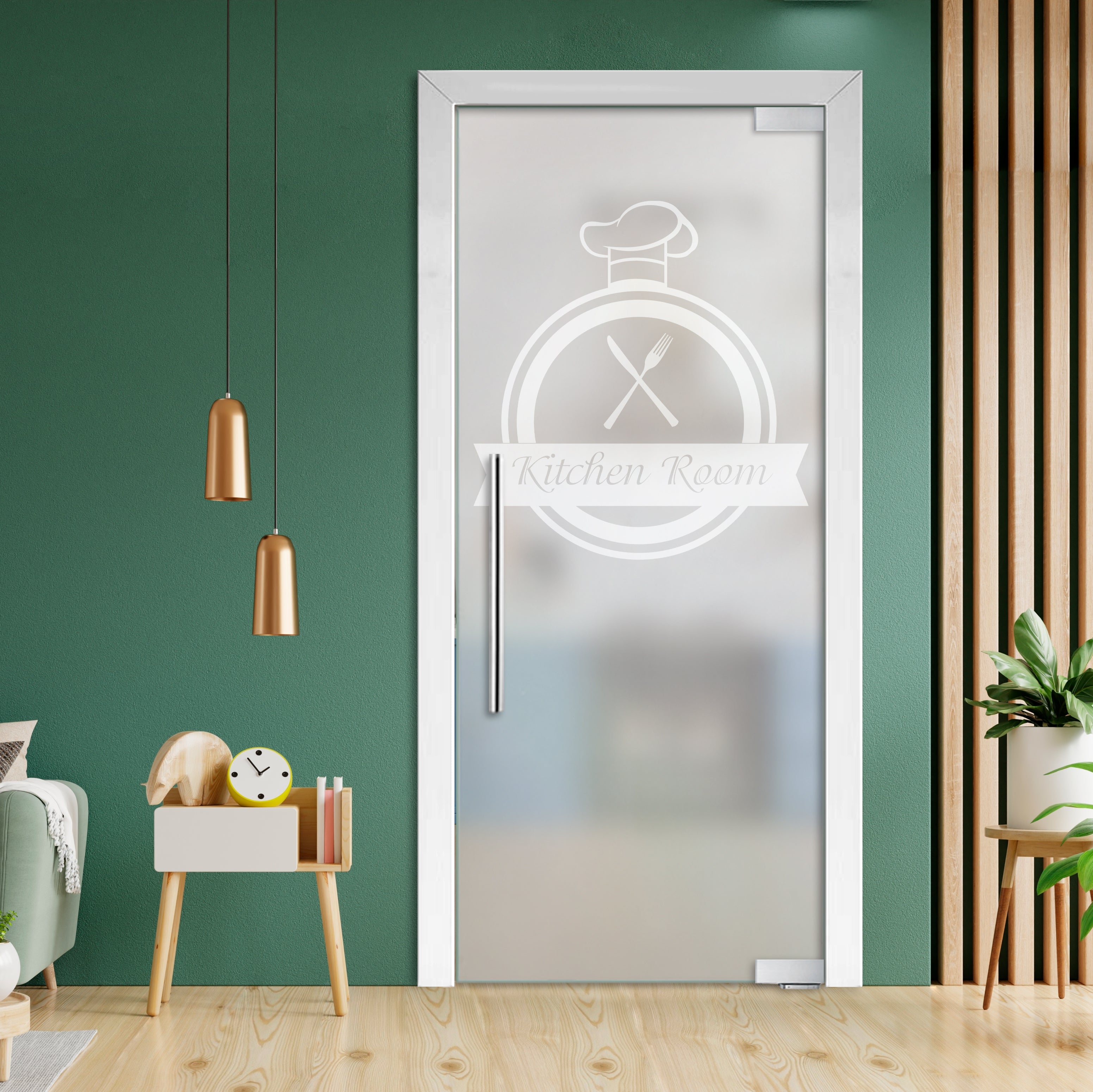 Puerta De Vidrio Pivotante Con Bisagras De Cierre Automático PCP1-1999