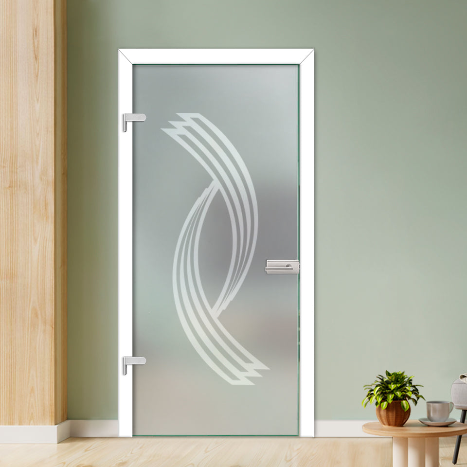 Puerta De Vidrio Con Bisagras PCH1-1336