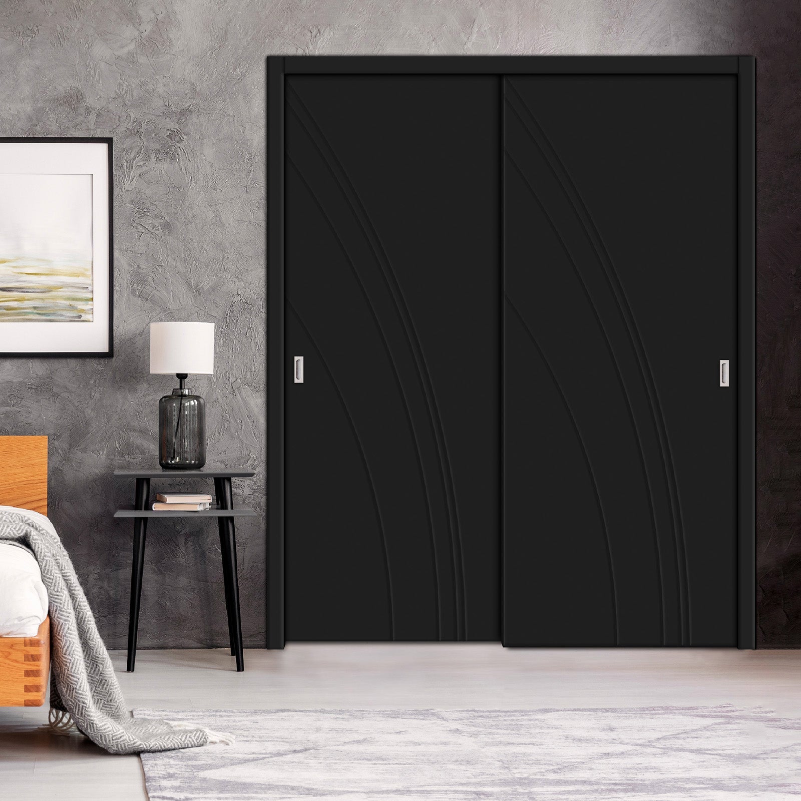 Closet de 2 Puertas Con Diseño Grabado en CNC 2PDG - 4192