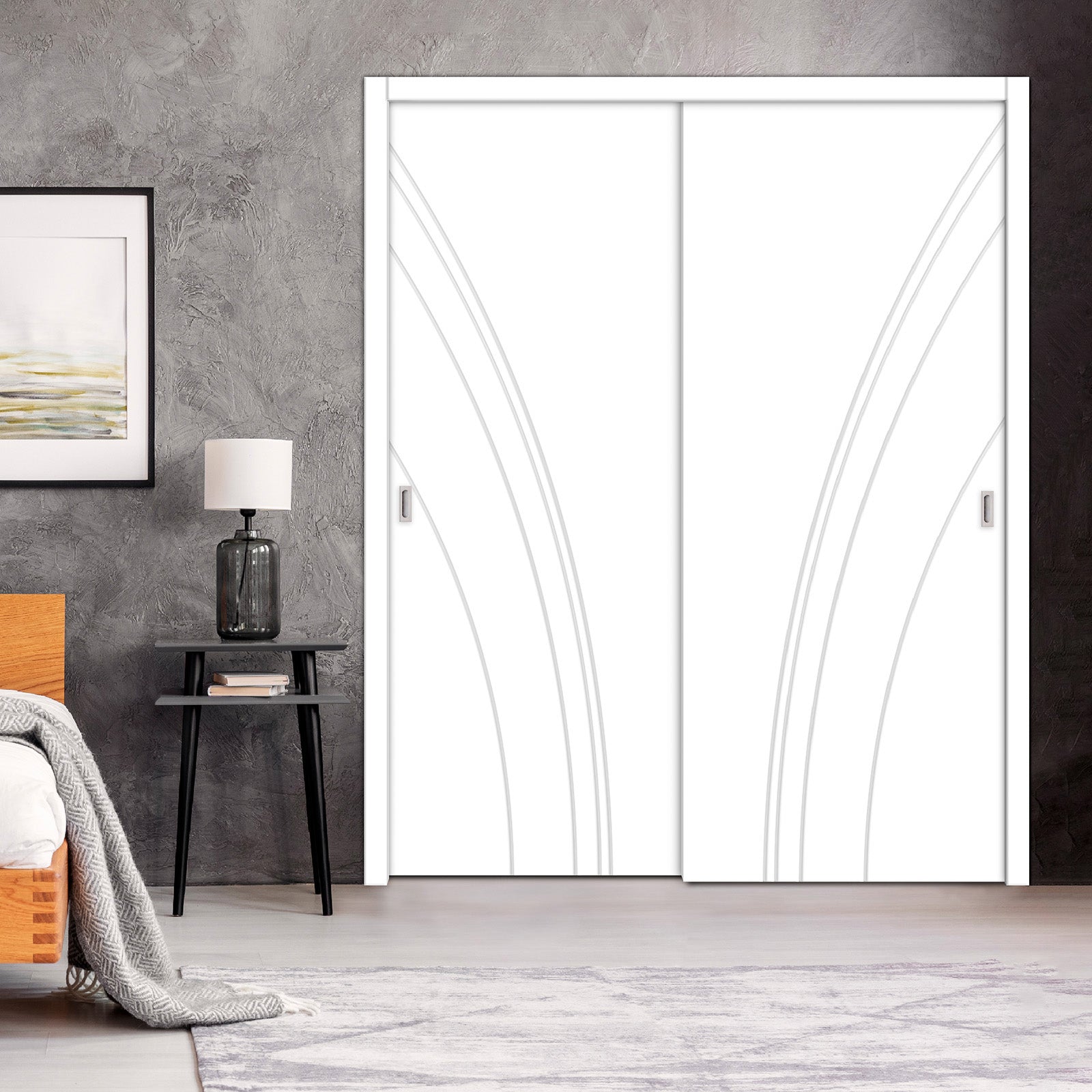 Closet de 2 Puertas Con Diseño Grabado en CNC 2PDG - 4192
