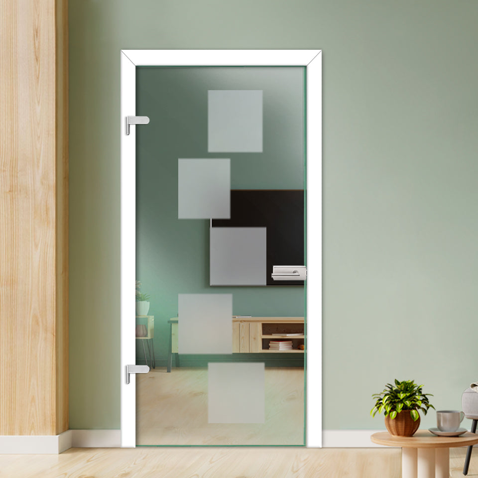 Puerta De Vidrio Con Bisagras PCH1-1337