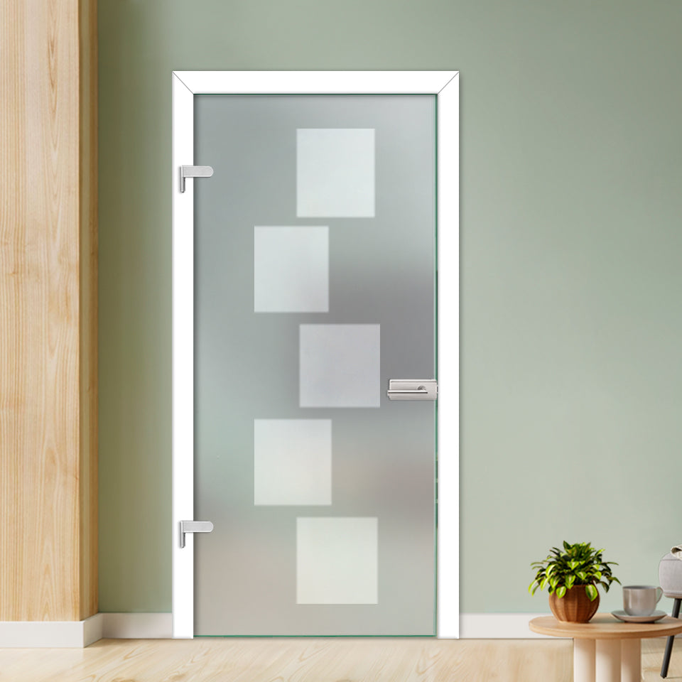 Puerta De Vidrio Con Bisagras PCH1-1337