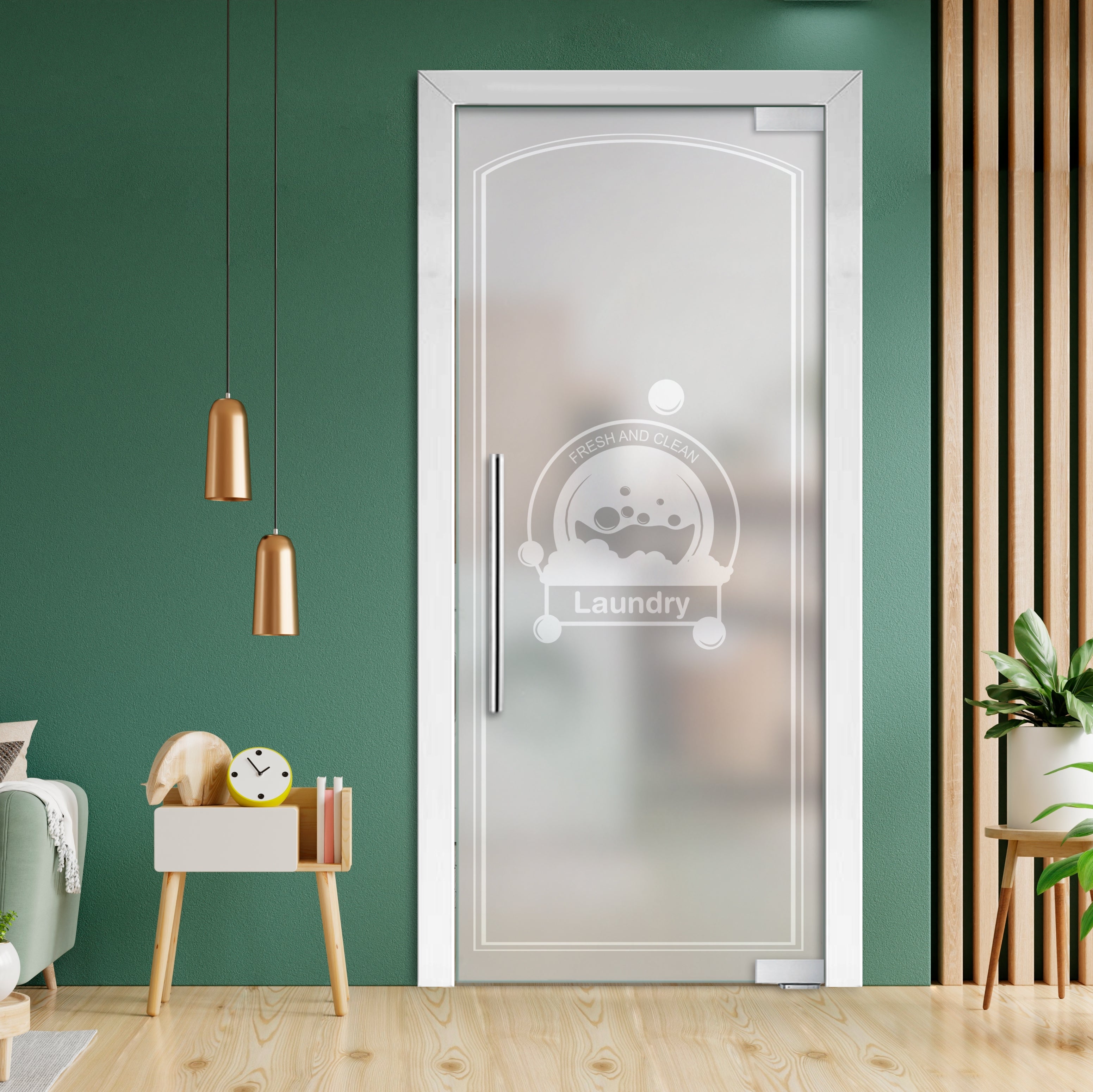 Puerta De Vidrio Pivotante Con Bisagras De Cierre Automático PCP1-2021