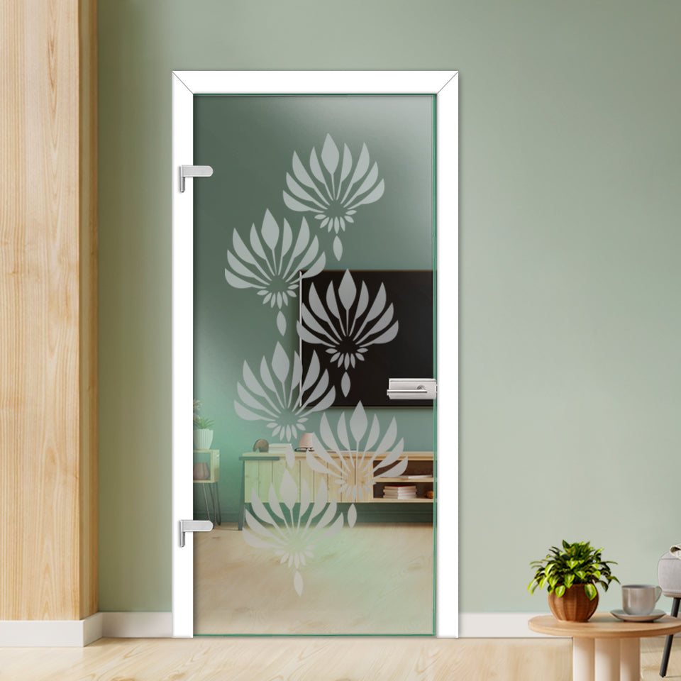 Puerta De Vidrio Con Bisagras PCH1-2762