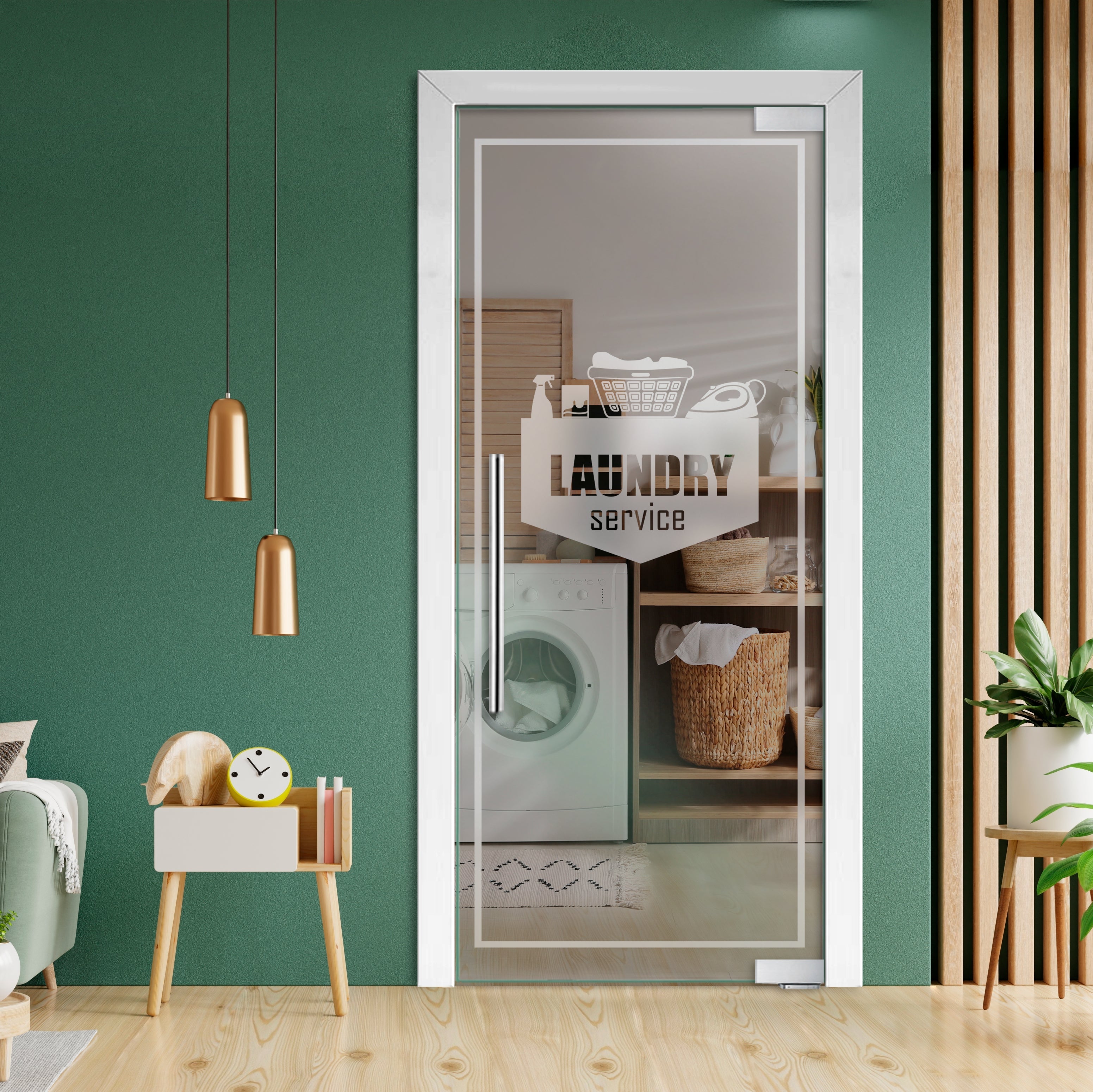 Puerta De Vidrio Pivotante Con Bisagras De Cierre Automático PCP1-2019