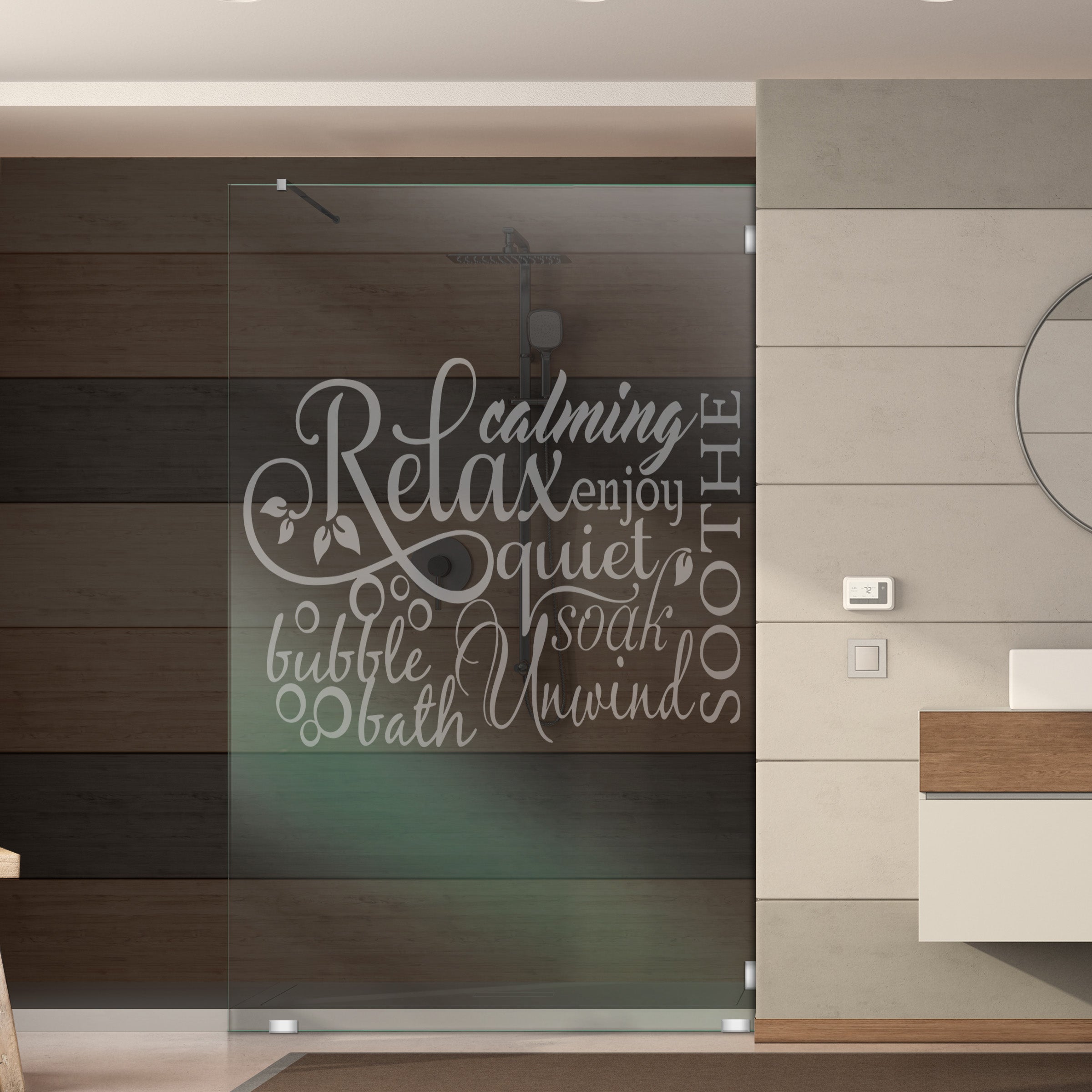 Mamparas Fijas Con Diseño GSFF-1009