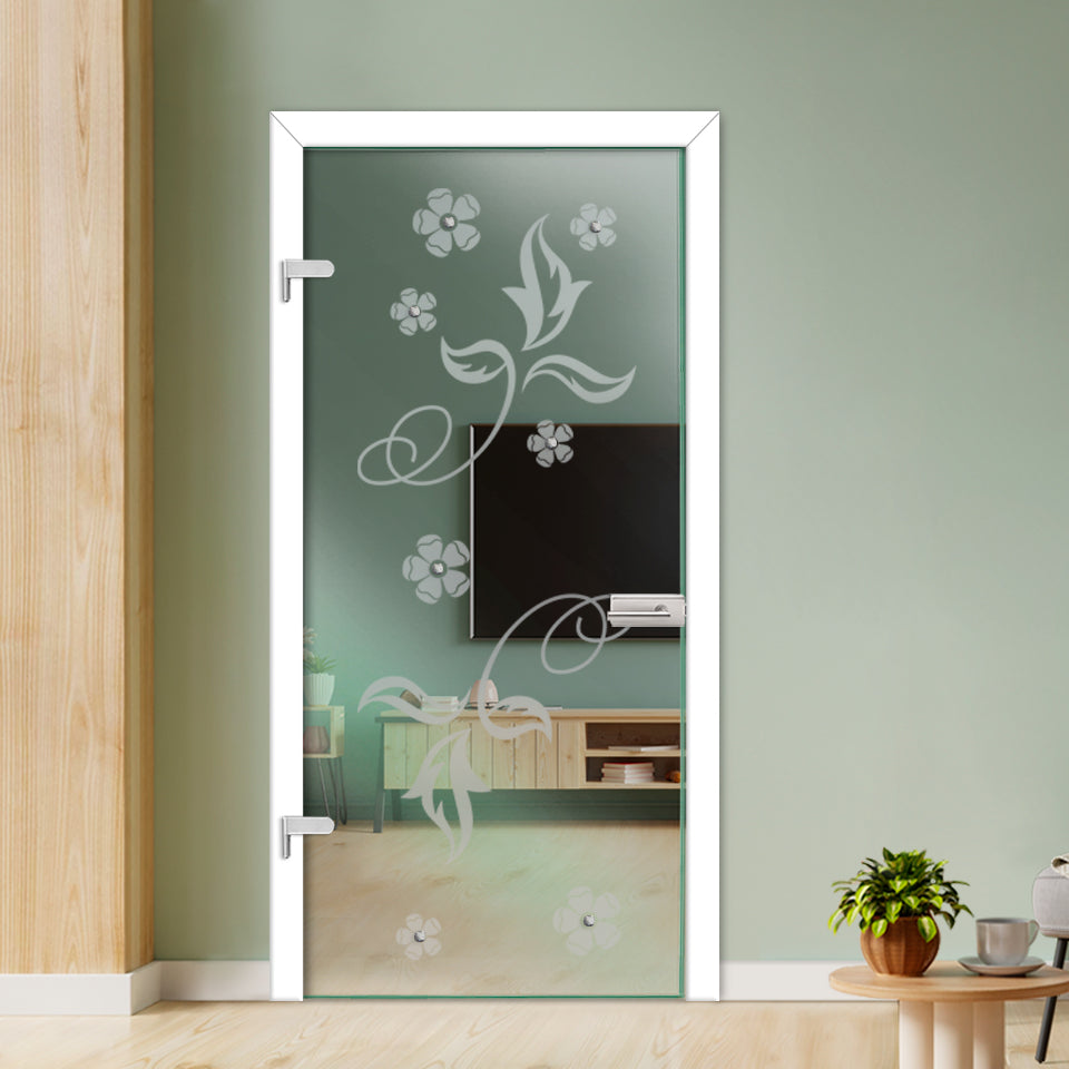 Puerta De Vidrio Con Bisagras PCH1-2768