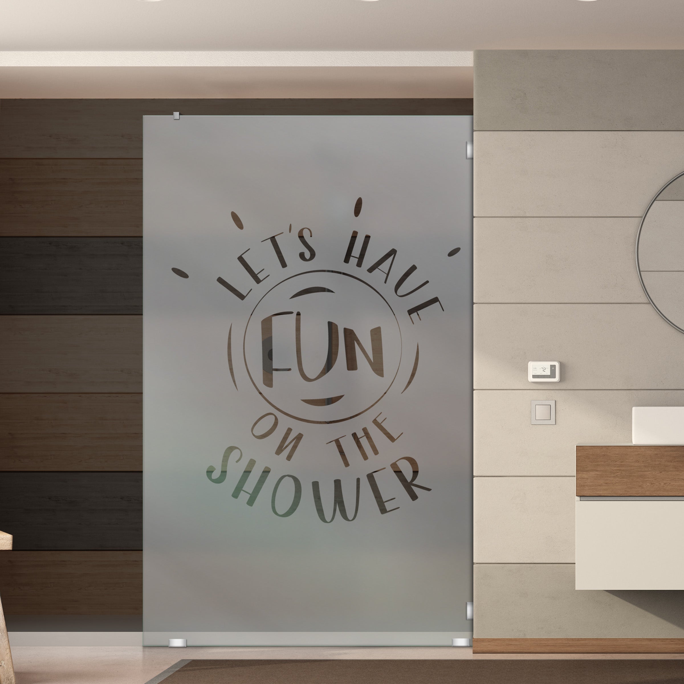 Mamparas Fijas Con Diseño GSFF-1011