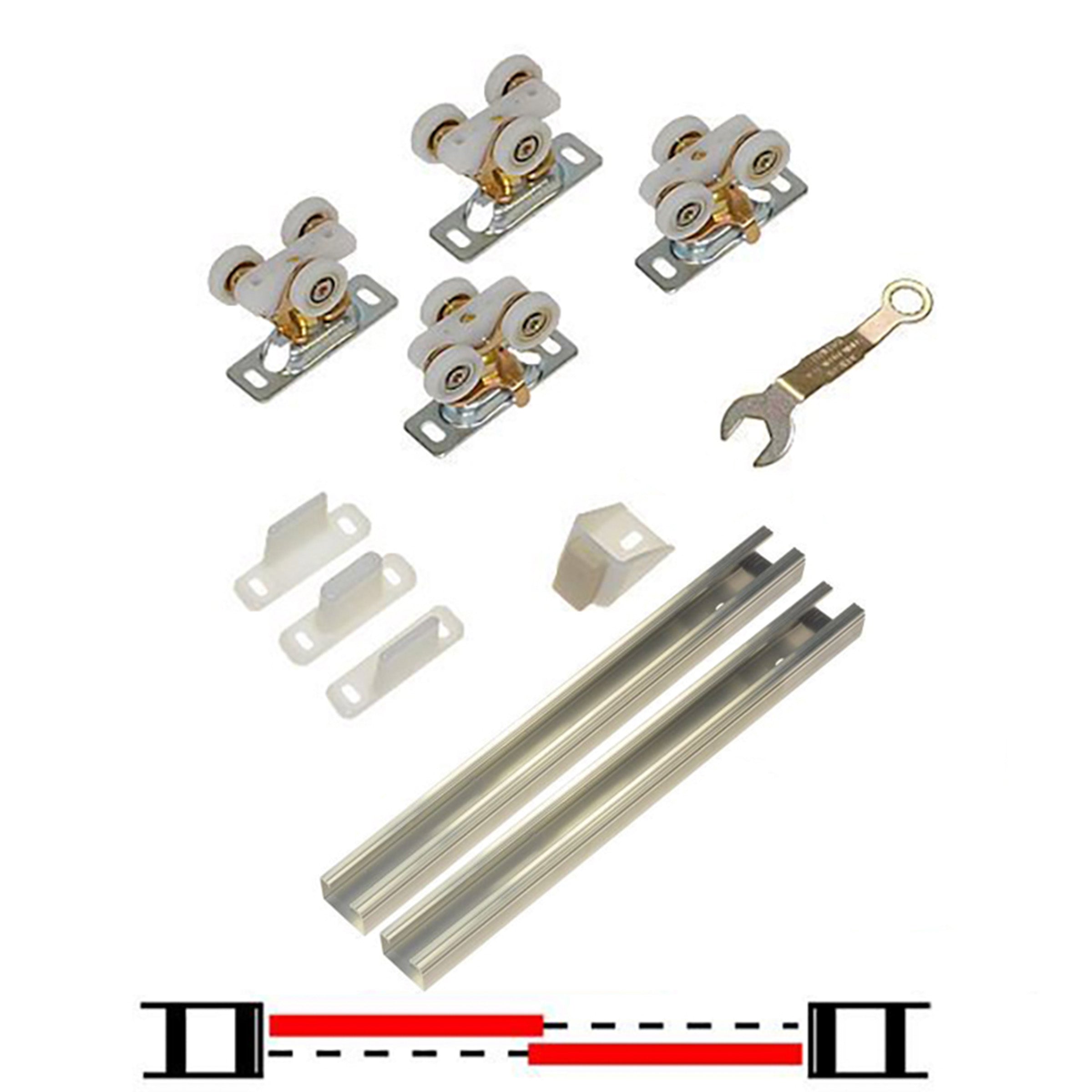 Puerta De Armario Efecto Espejo Bypass PEF2-1945