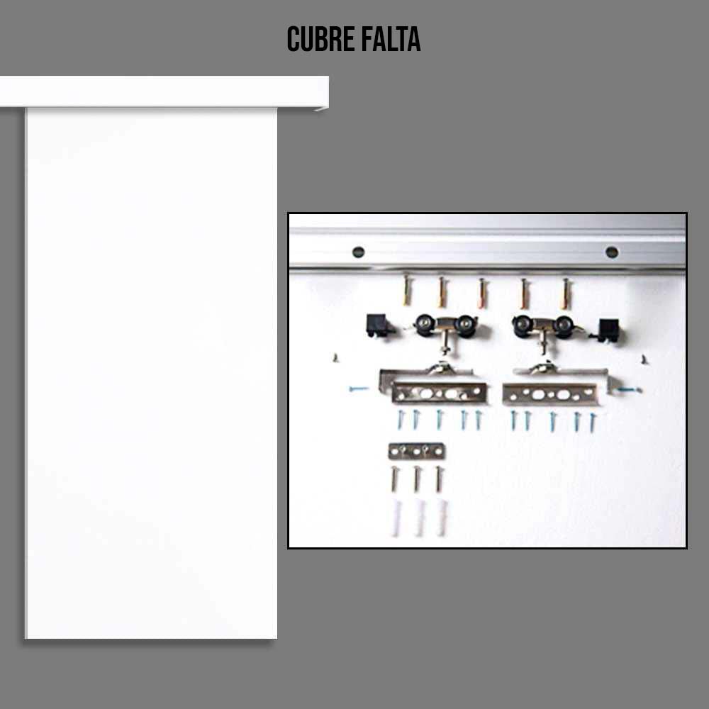 Moderna Puerta Corrediza Interior De Madera Con Diseño CNC Router MIPC-3547