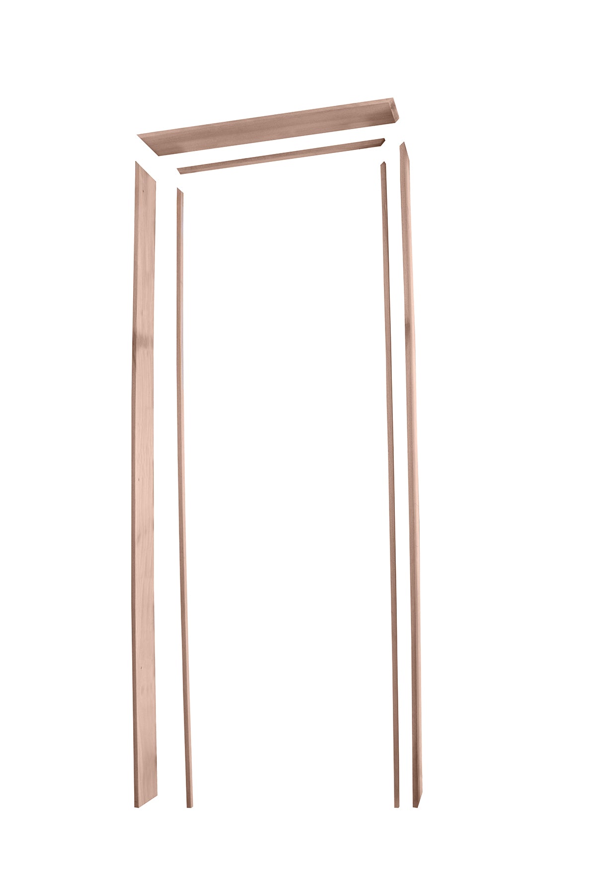 Kit De Marco De Puerta Interior (Bisagra Y Marco Para Puertas De Madera O Vidrio) #6 KMPV-1844