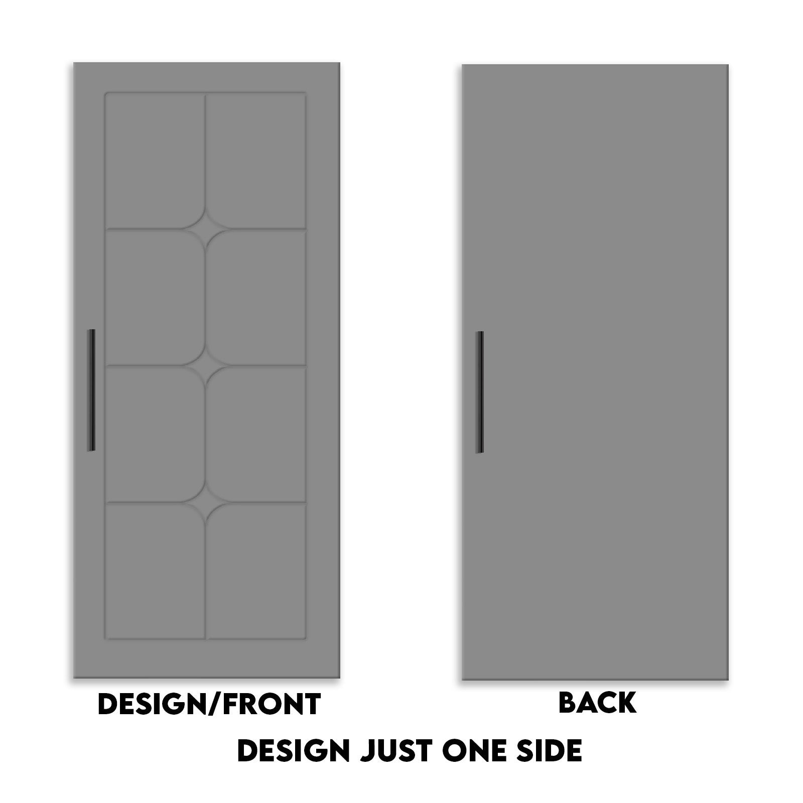 Flush Sliding Barn Door Hidden / Invisible Hardware FHID -1228 - DoorDiscounter