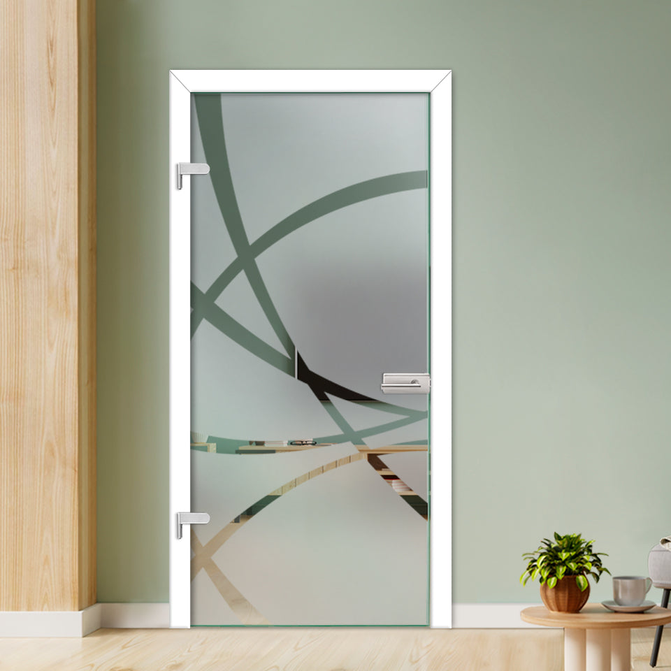 Puerta De Vidrio Con Bisagras PCH1-2771