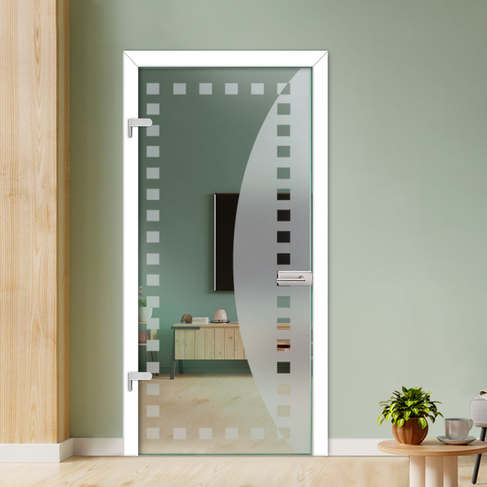 Puerta De Vidrio Con Bisagras PCH1-1344