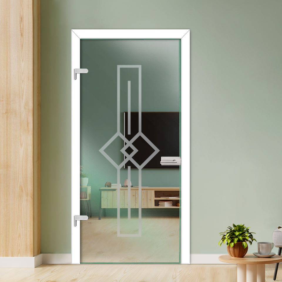 Puerta De Vidrio Con Bisagras PCH1-2756