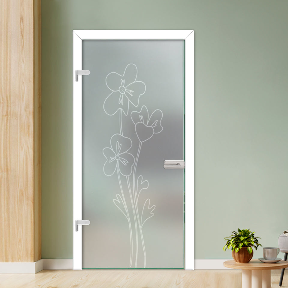 Puerta De Vidrio Con Bisagras PCH1-2755