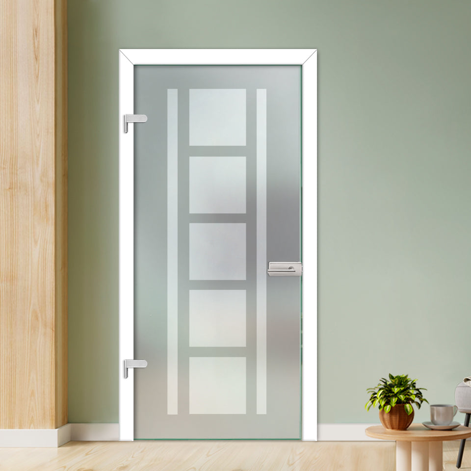 Puerta De Vidrio Con Bisagras PCH1-1345