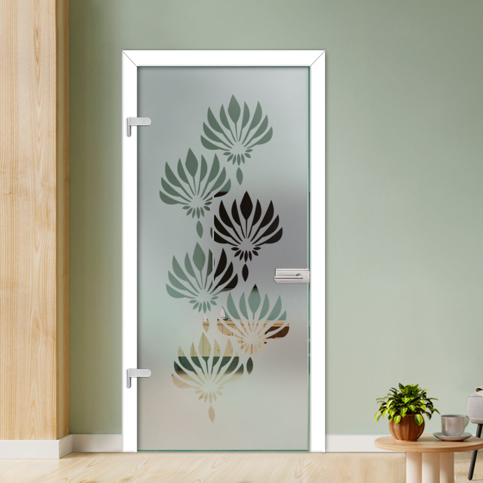 Puerta De Vidrio Con Bisagras PCH1-2762
