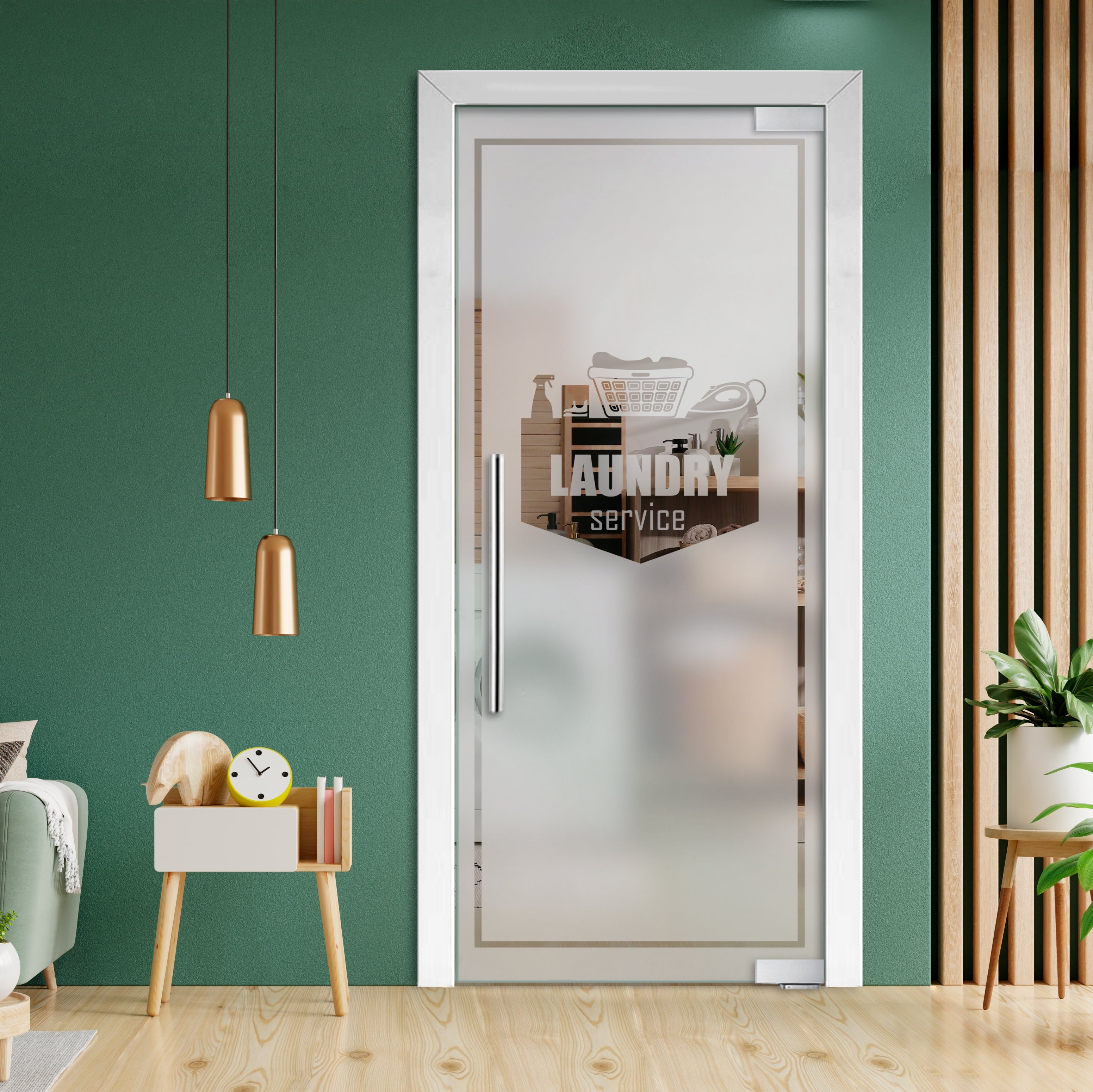 Puerta De Vidrio Pivotante Con Bisagras De Cierre Automático PCP1-2019