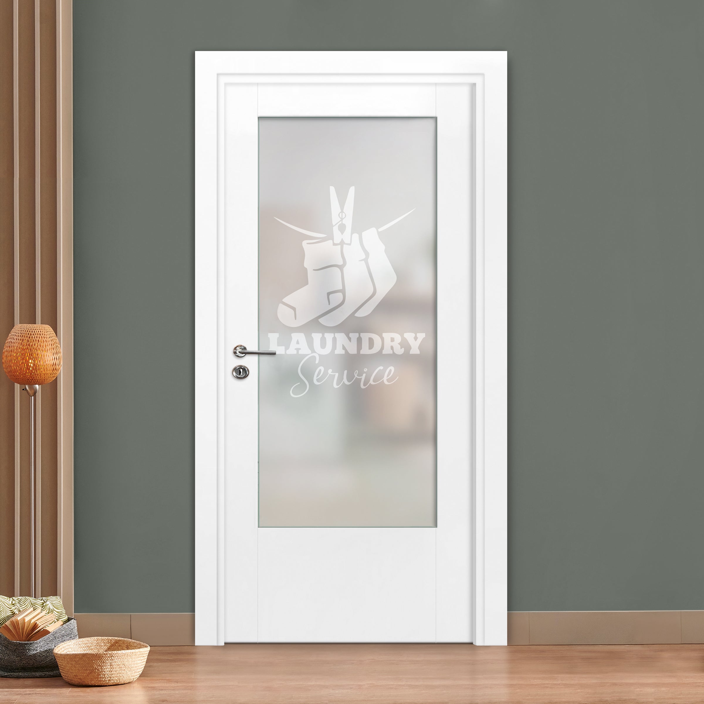 Puerta Interior Con Vidrio Esmerilado IFGL-1250