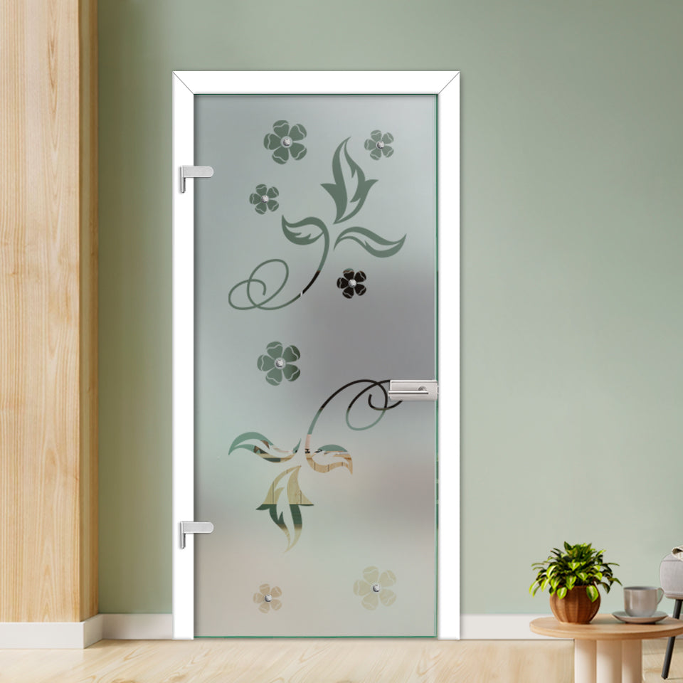 Puerta De Vidrio Con Bisagras PCH1-2768