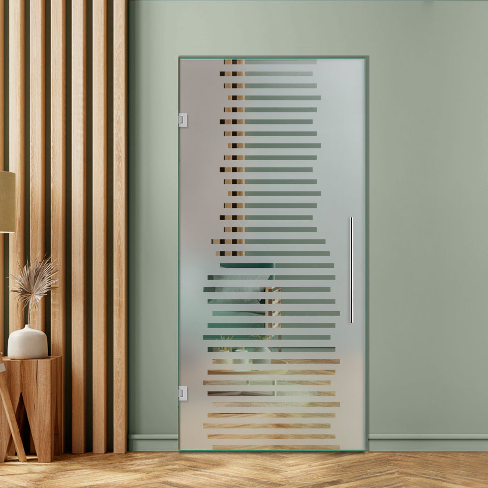 Puerta De Vidrio Batiente PVB1-1700