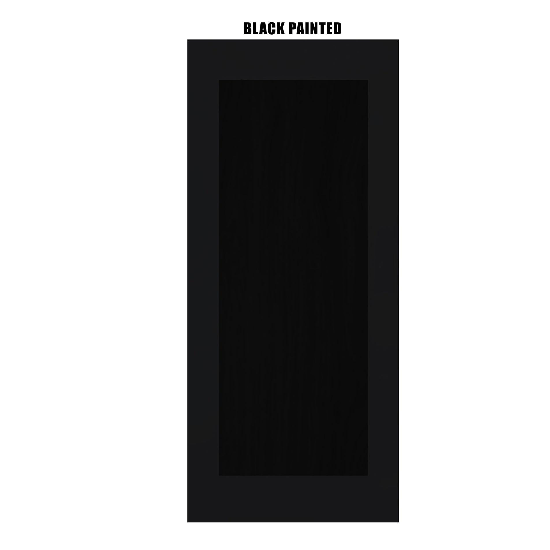 Puerta Corrediza De Madera Estilo Frances Con 9 Paneles De Espejo Insertado MEPC-1030