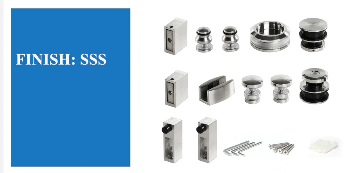 Puertas De Ducha Deslizantes En Vidrio SHSD-1174