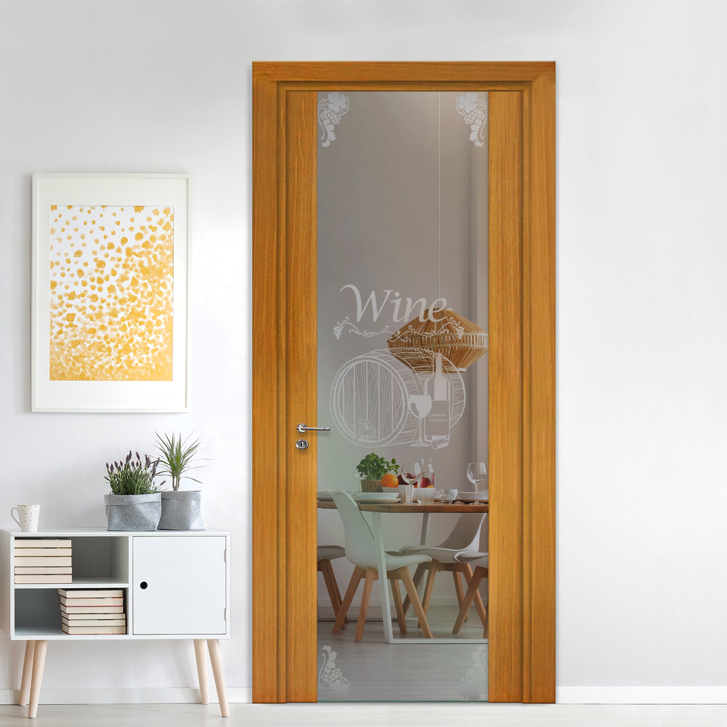 Puerta Interior De Vidrio Esmerilado PICM-1259