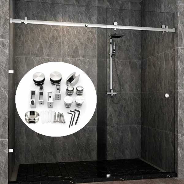 Puertas De Ducha Deslizantes En Vidrio SHSD-1157
